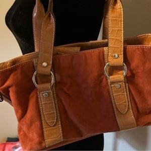 Burnt orange Tommy Hilfiger shoulder bag